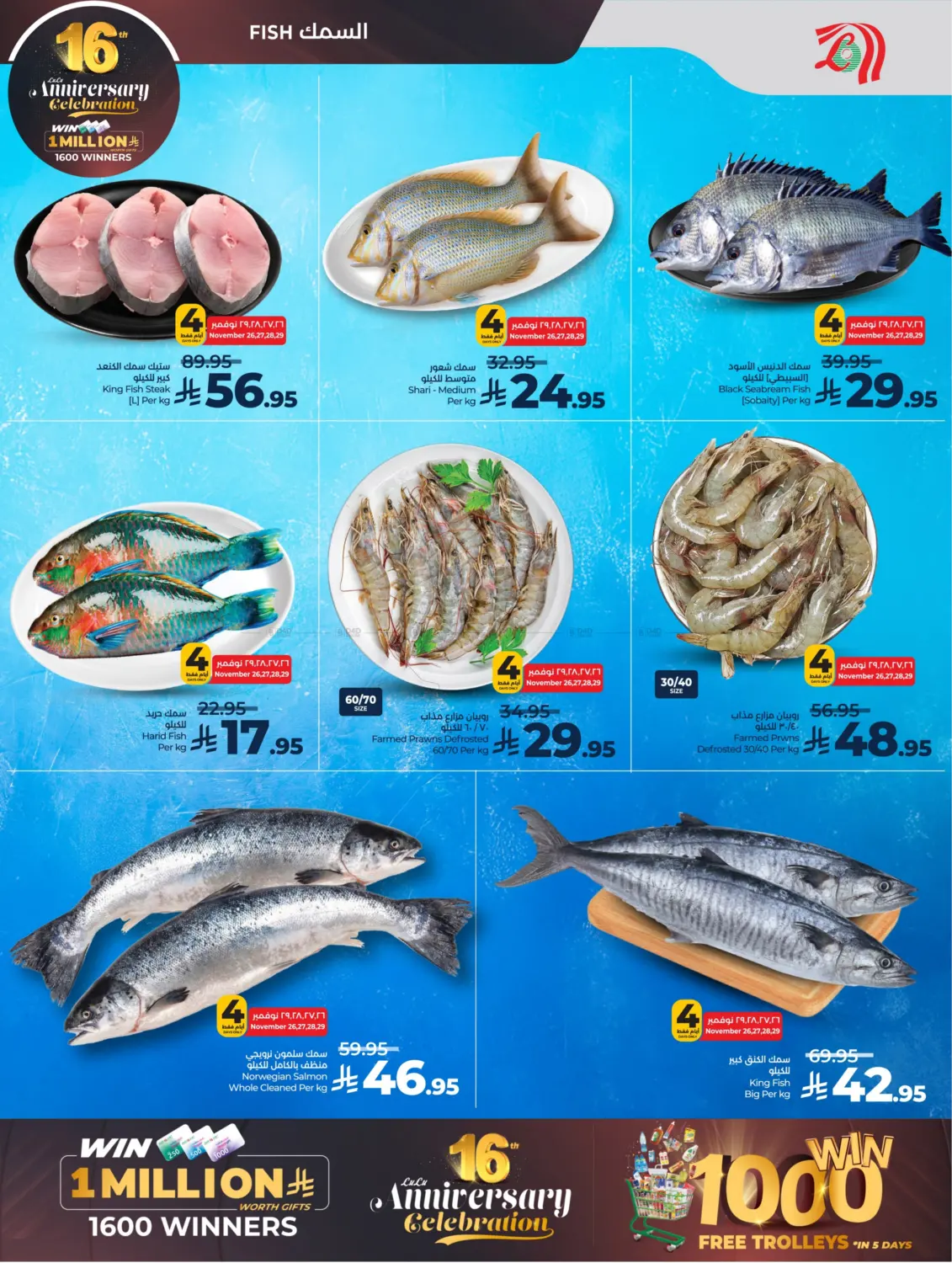 صفحة رقم 32 من 16th Anniversary Celebration في لولو هايبرماركت