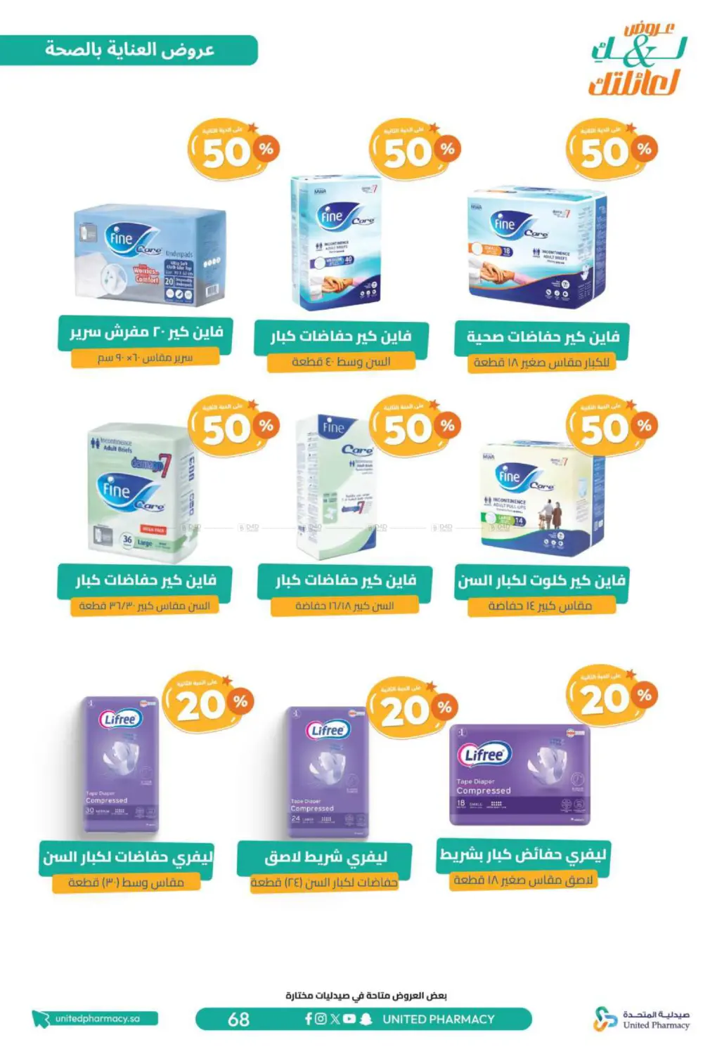 صفحة رقم 70 من عروض لك ولعائلتك في صيدلية المتحدة