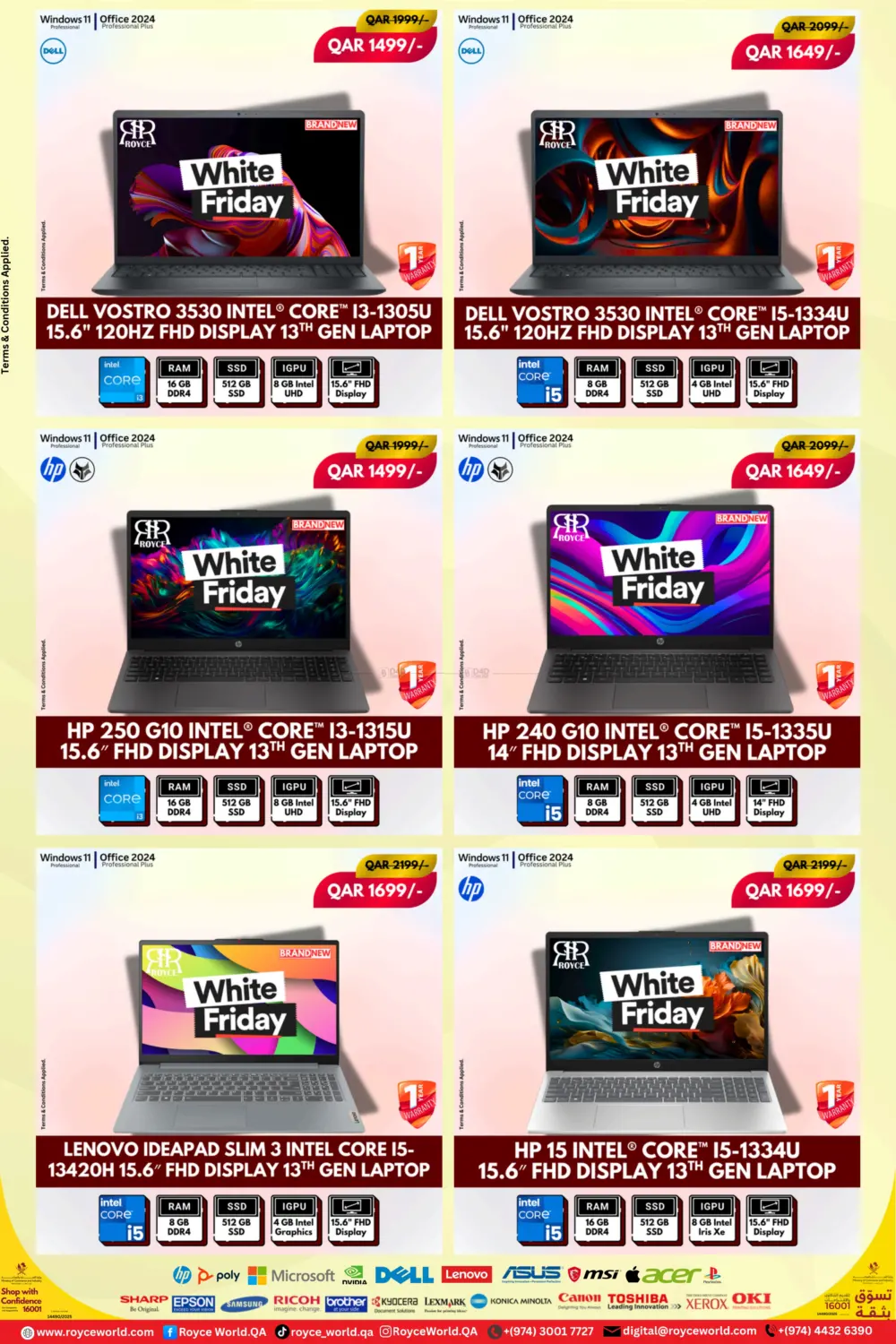 صفحة رقم 6 من ⚡ White Friday Mega Deals في رويس العالمية للتجارة والخدمات