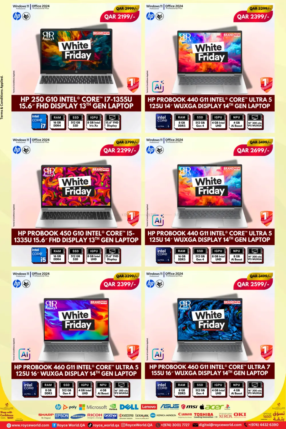 صفحة رقم 9 من ⚡ White Friday Mega Deals في رويس العالمية للتجارة والخدمات