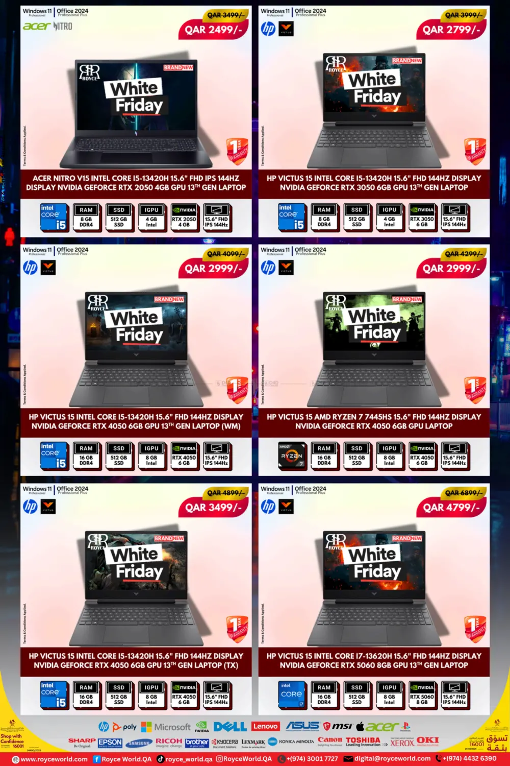 صفحة رقم 12 من ⚡ White Friday Mega Deals في رويس العالمية للتجارة والخدمات