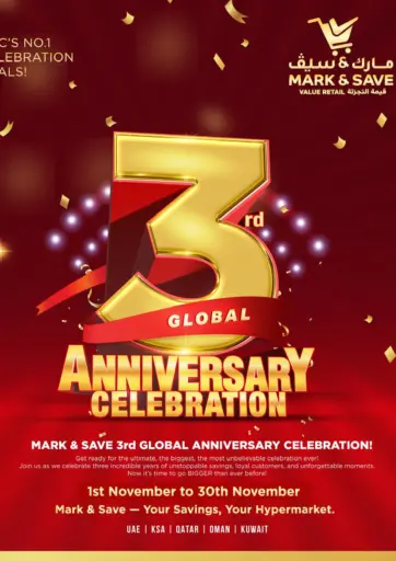 3 Global Anniversary Celebration