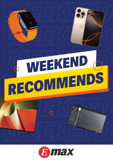 Weekend Recommends من إماكس